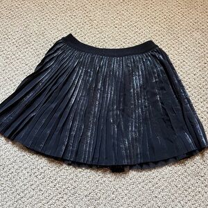 Mayoral black metallic skirt only lightly worn!